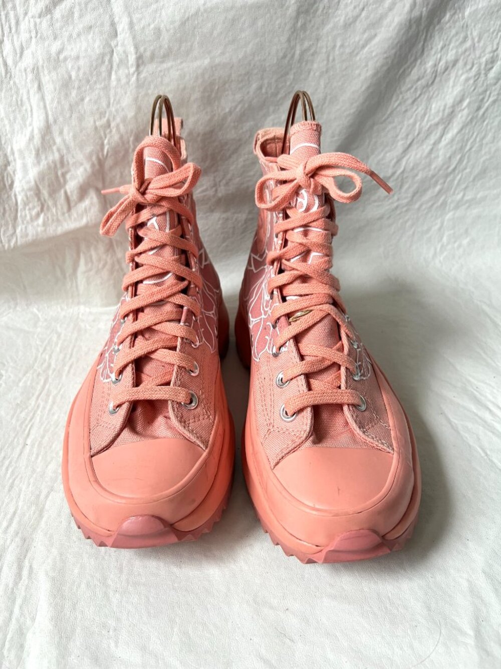 Converse x Natasha Cloud platform sneakers Run Star pink quartz womens 8.5 shoes - Picture 2 of 12